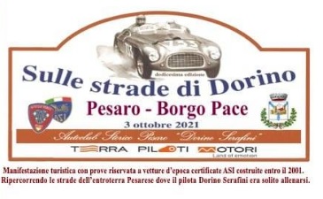 Sulle strade di Dorino Pesaro – Borgo Pace            3 Ottobre 2021 – Presentazione Evento