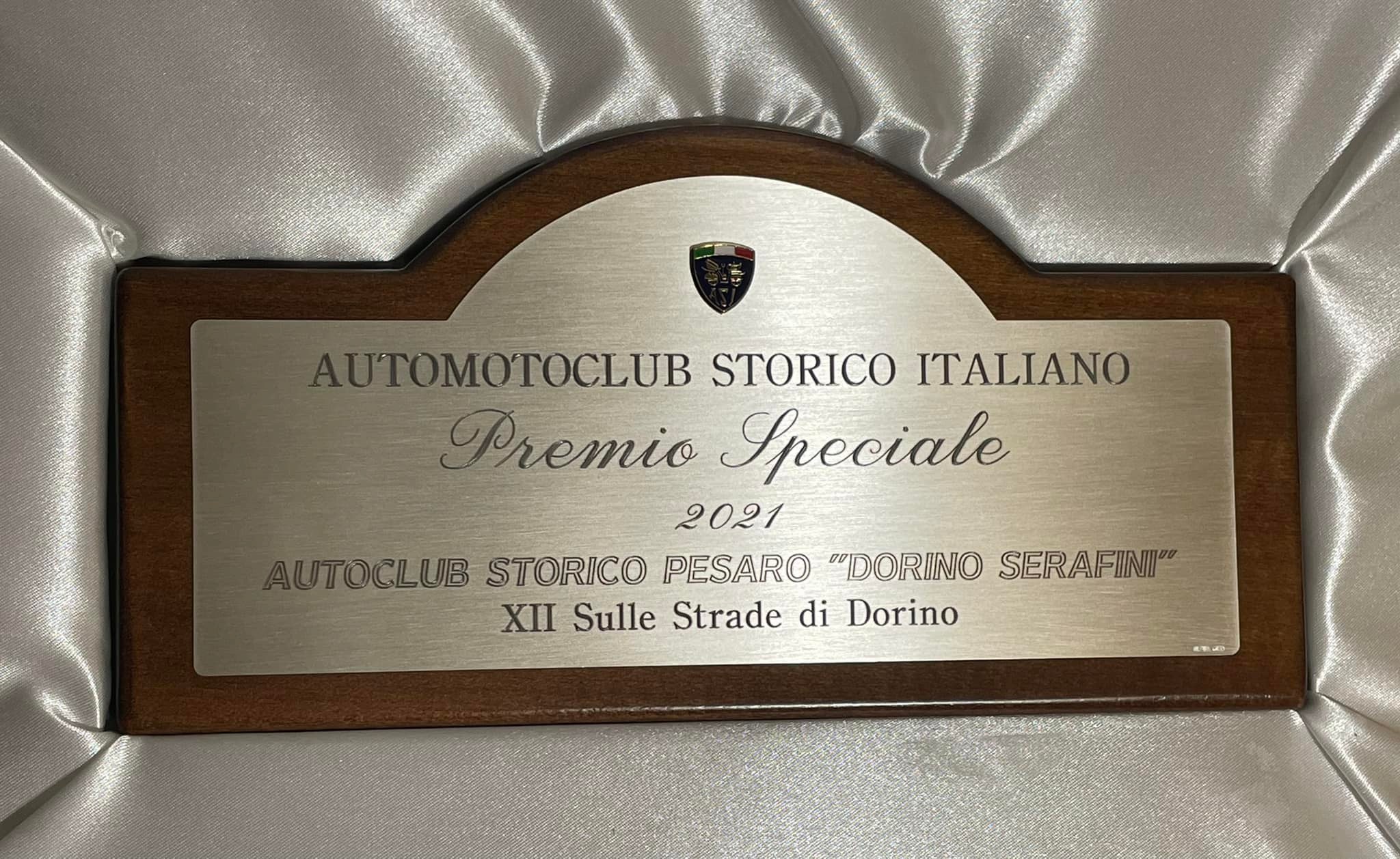 SULLE STRADE DI DORINO 2021 – PREMIO SPECIALE ASI