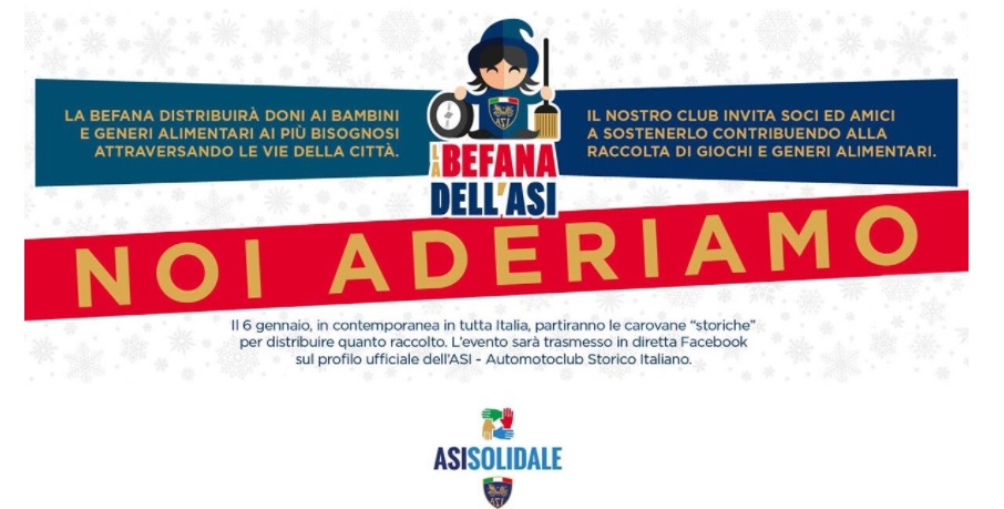 Befana dell’ASI – Noi Aderiamo