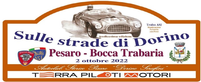 “Sulle strade di Dorino” Domenica 2 Ottobre 2022 – SOLD OUT – la stampa parla del nostro raduno