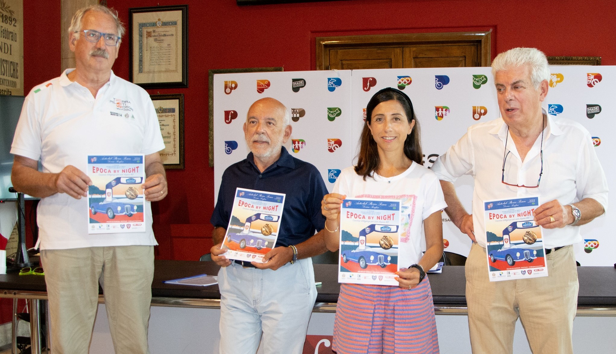 EPOCA BY NIGHT : CONFERENZA STAMPA IN COMUNE – Causa pioggia per venerdì 4 pomeriggio, si è deciso si spostare la manifestazione a martedì 8 agosto